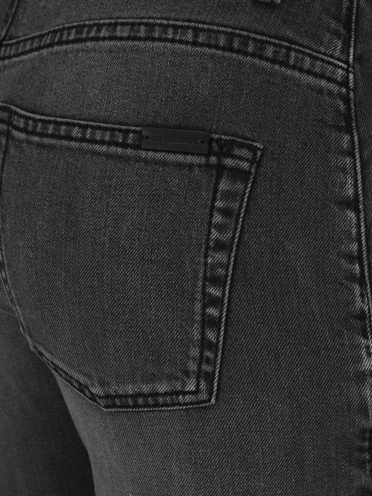 saint laurent white jeans