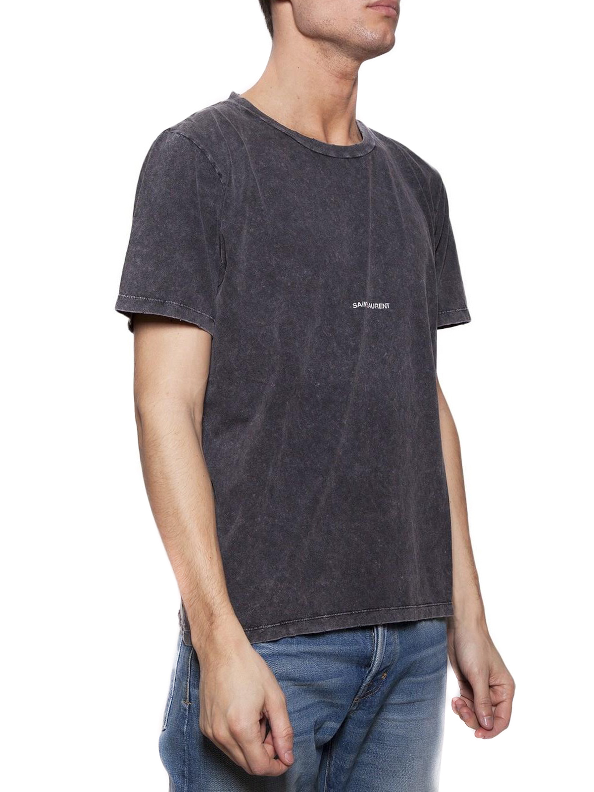 T-shirts Saint Laurent - Cotton jersey 