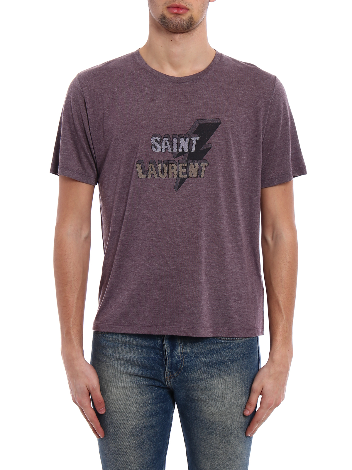 Buy > saint laurent sweatshirt lightning bolt > in stock