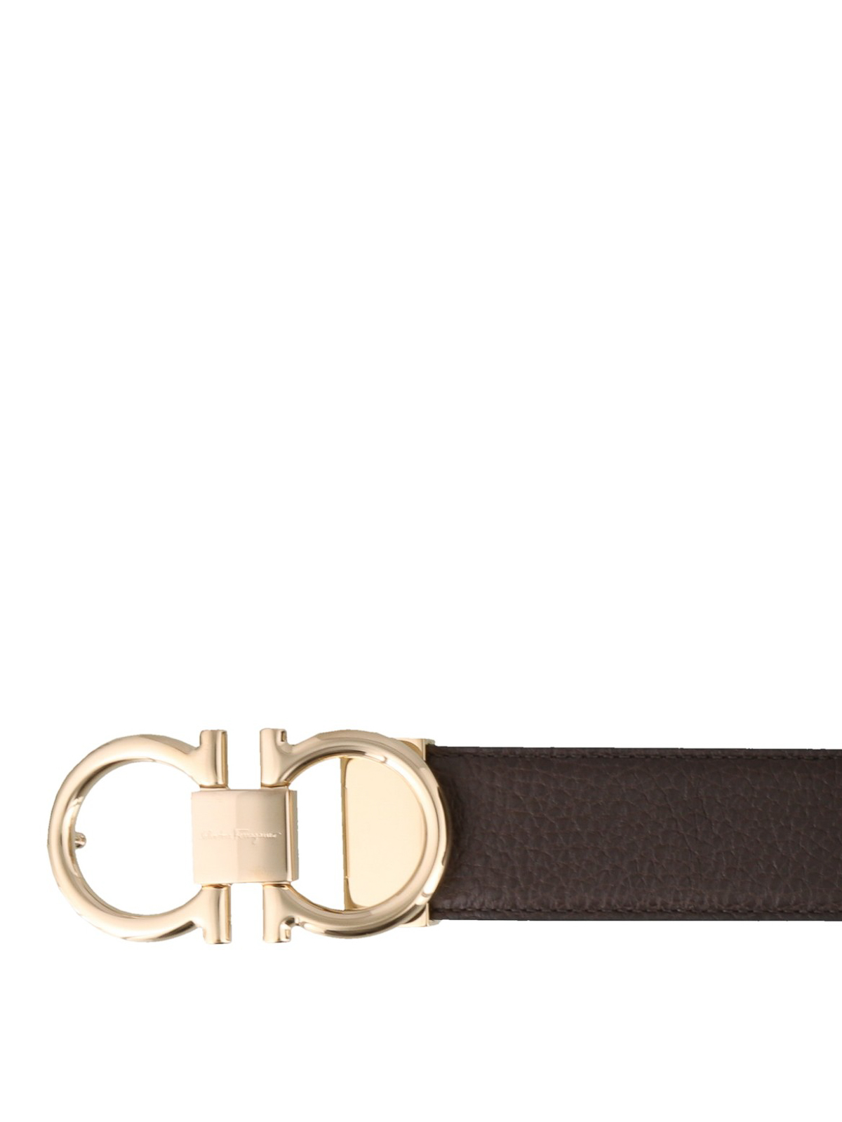 Belts Salvatore Ferragamo - Leather reversible belt - 694530 