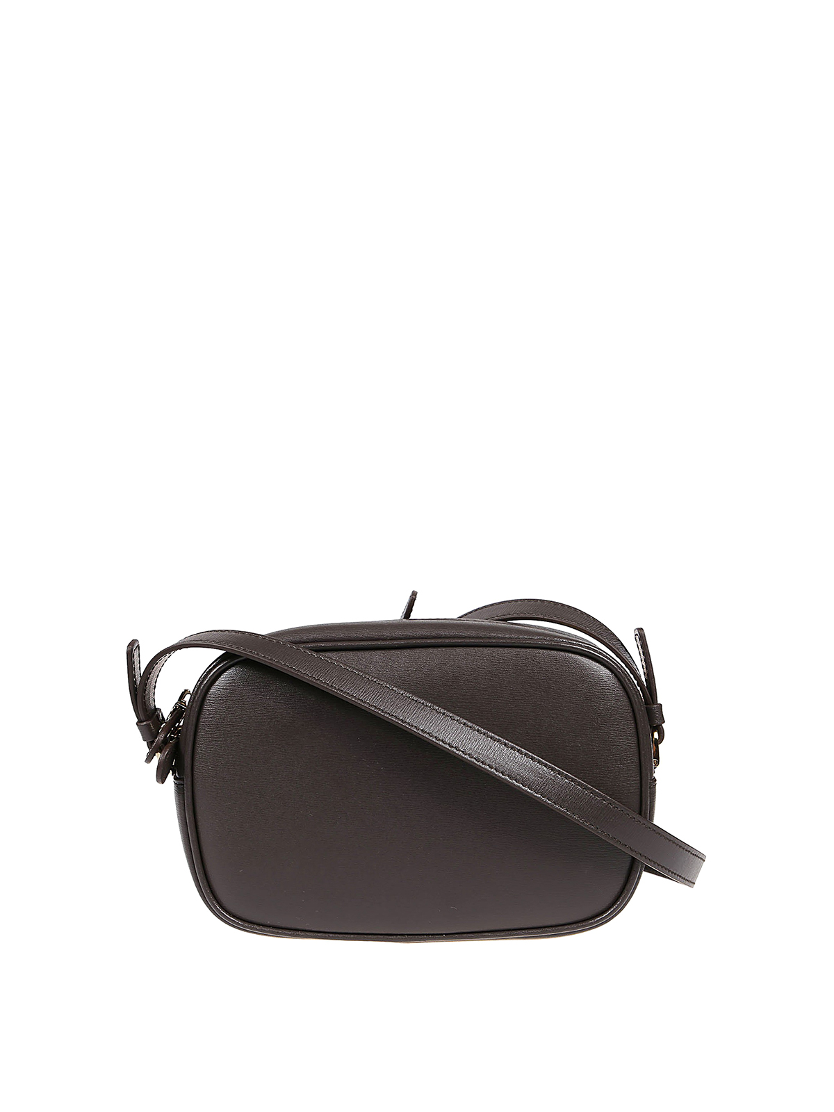 salvatore ferragamo city leather saddle crossbody