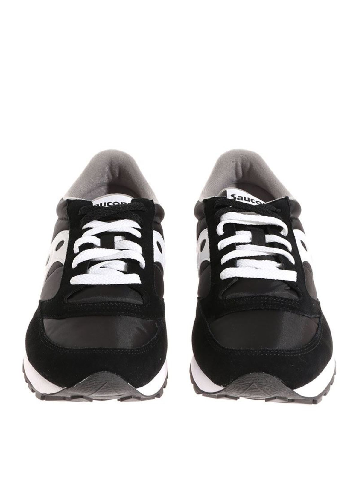 saucony black trainers