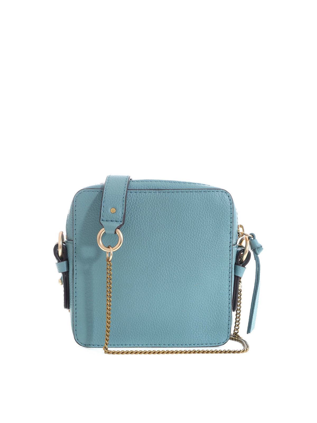 blue color bag