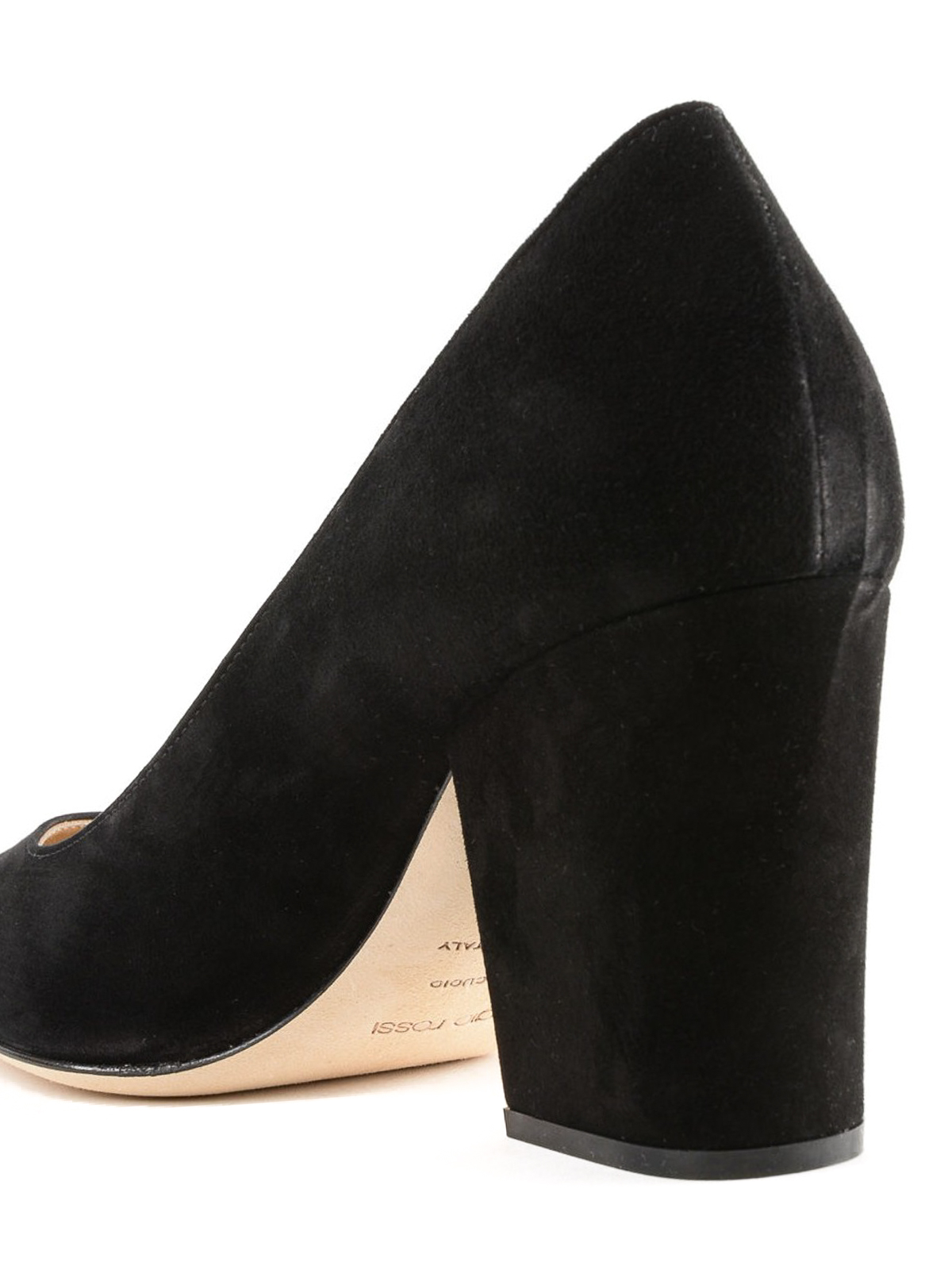 black suede court shoes mid heel