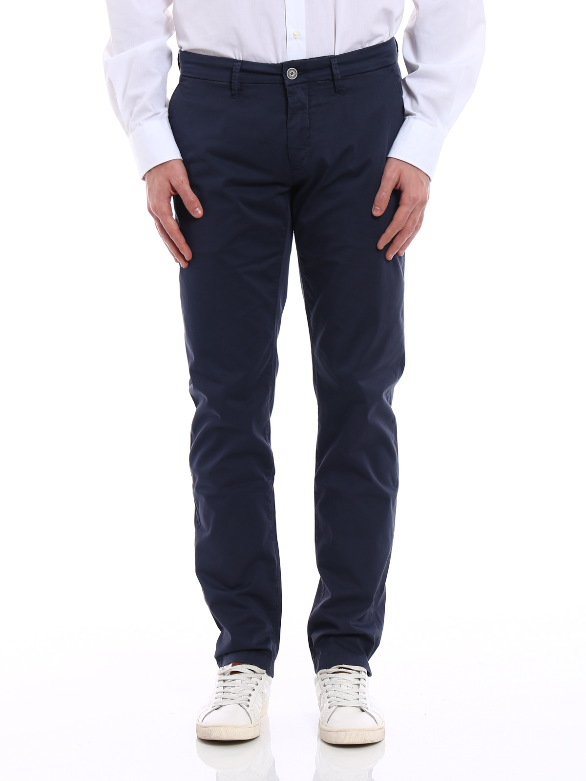 Casual trousers Siviglia Denim - Blue 