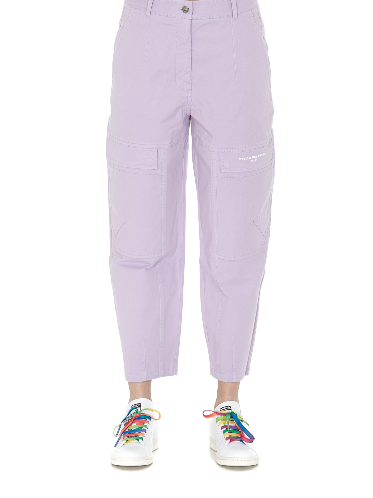 cropped cargo trousers