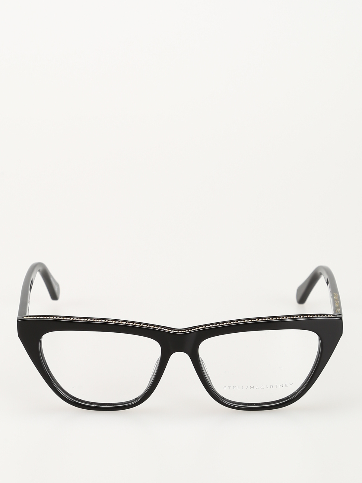 Glasses Stella Mccartney Black Acetate Eyeglasses Sc0191o001 