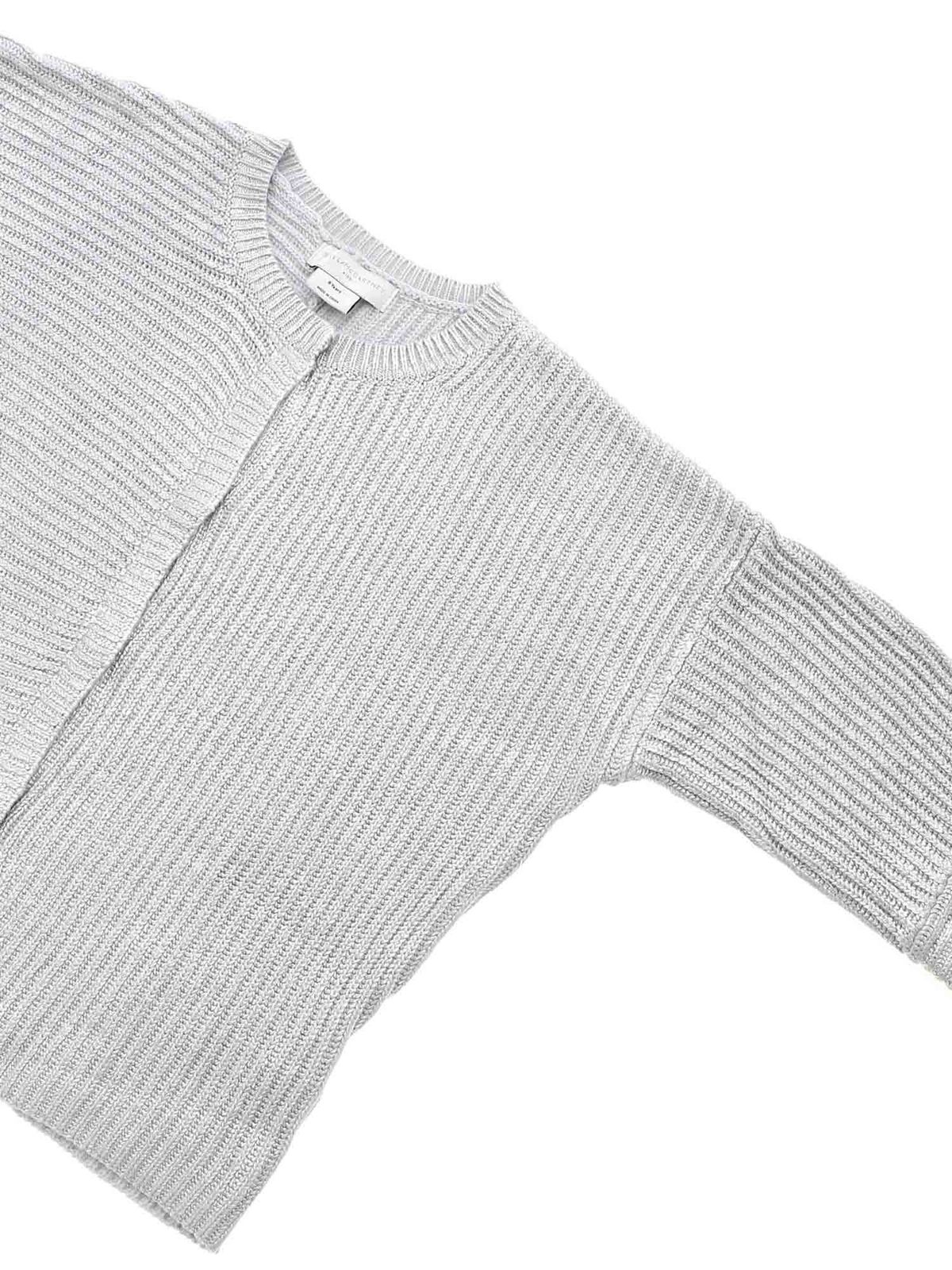 kids silver cardigan
