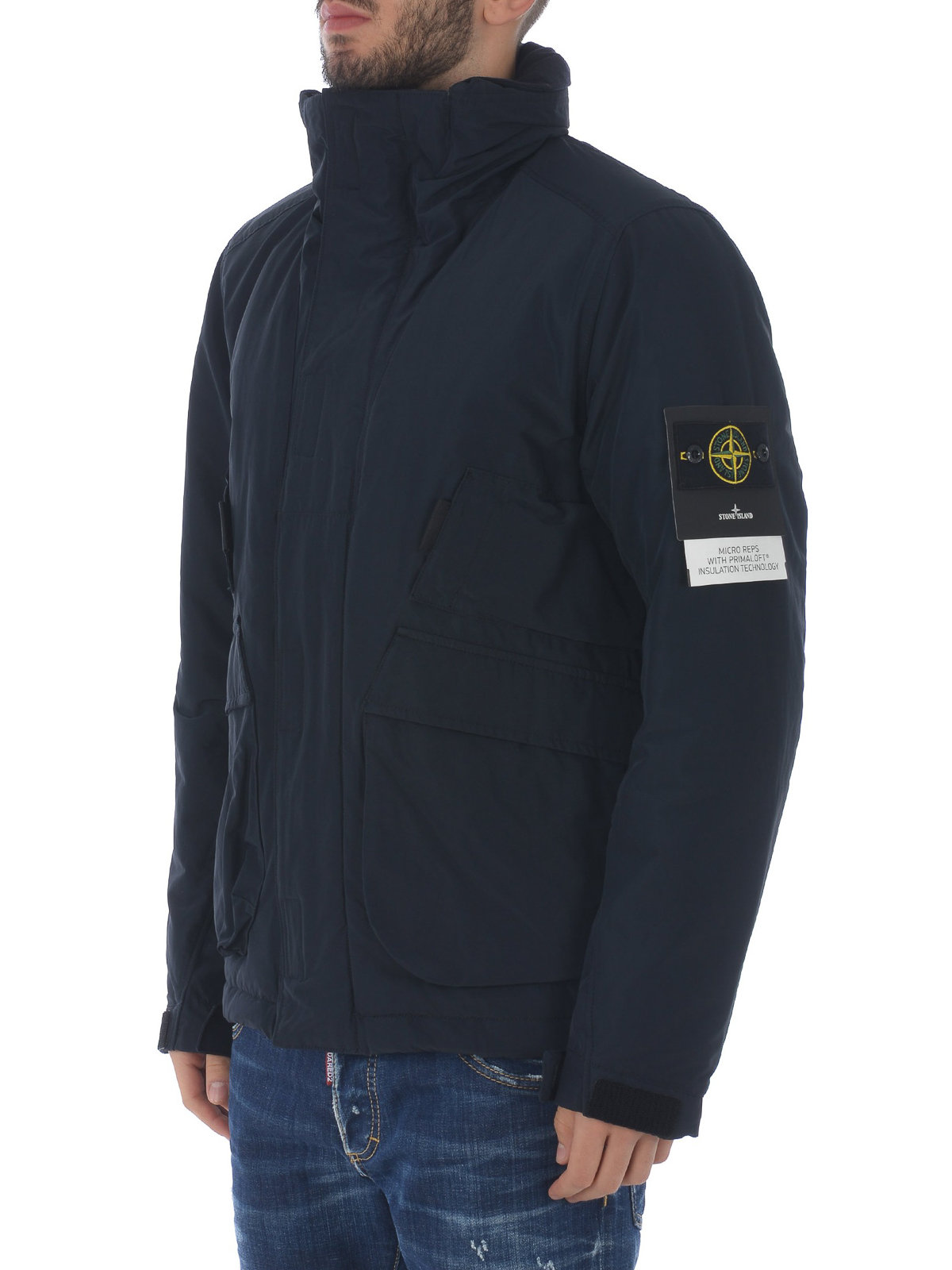 Casual jackets Stone Island - Micro Reps Primaloft jacket - 41726V0020