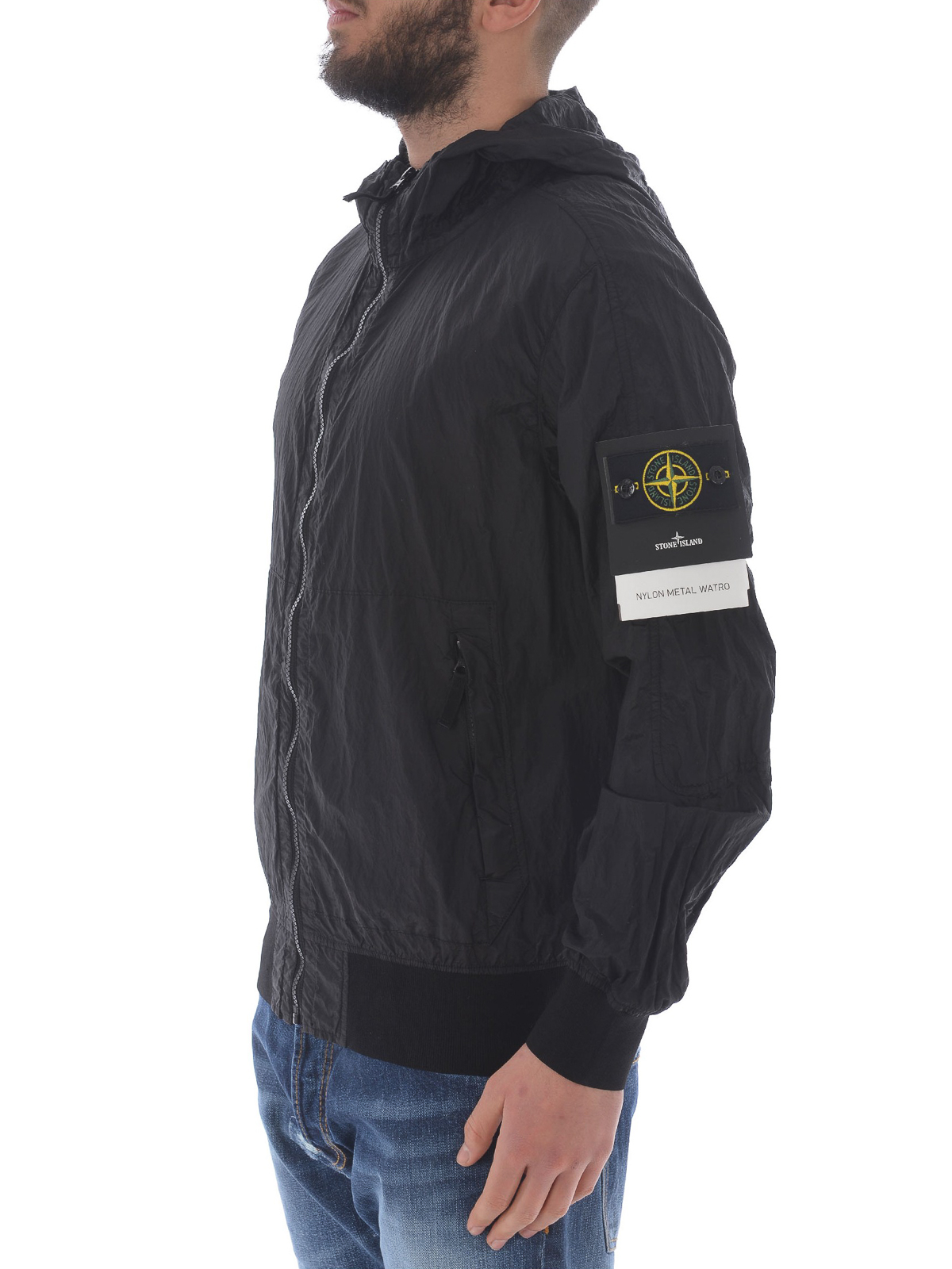 Save 50% Mens Jackets Stone Island Jackets Stone Island Synthetic Casual Jacket In Polyamide in Black for Men 