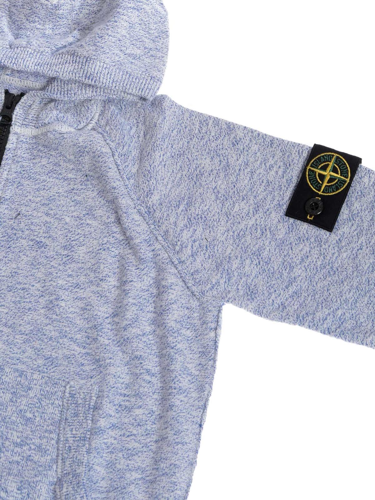 stone island periwinkle sweatshirt