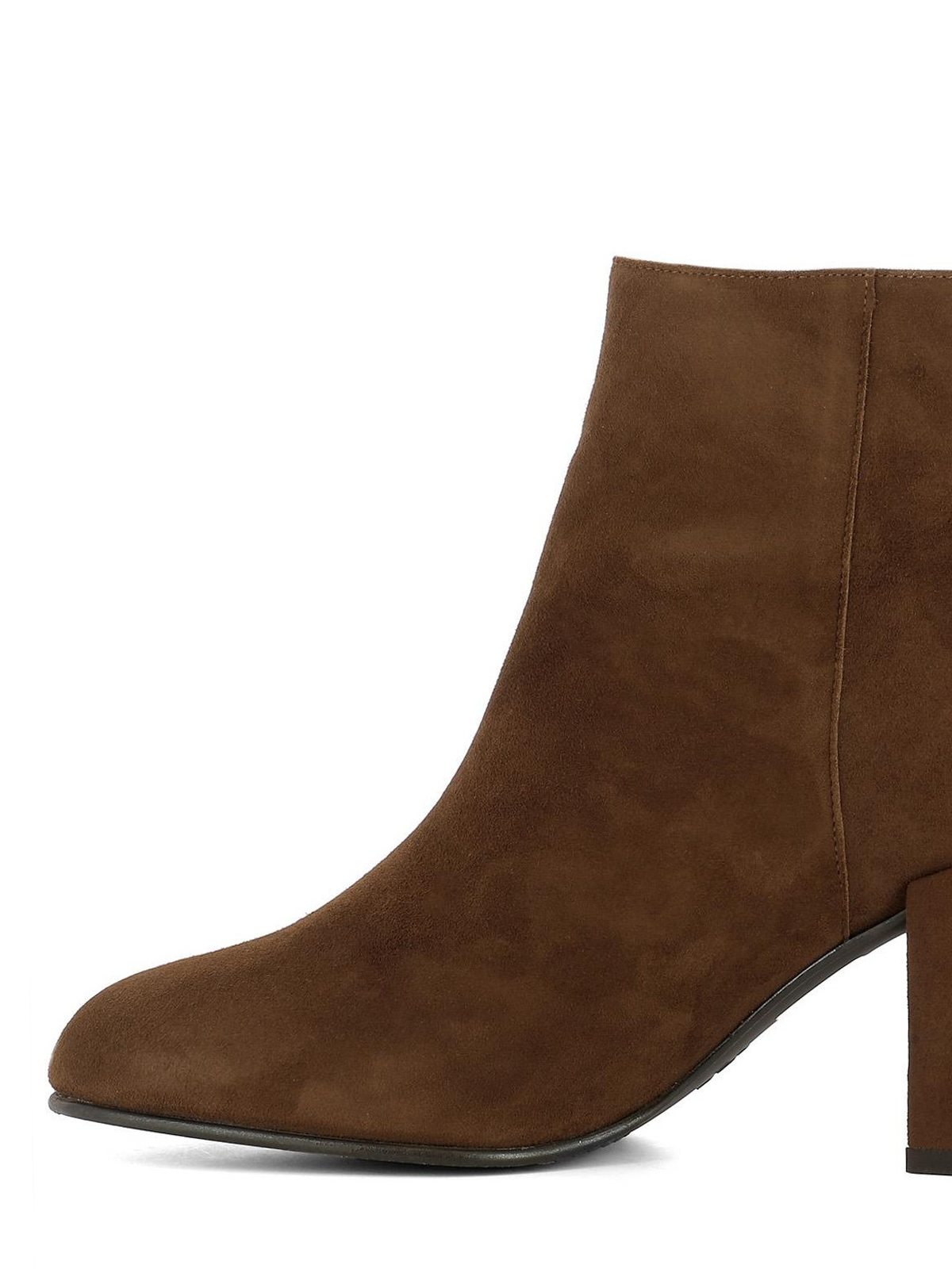 light brown suede ankle boots