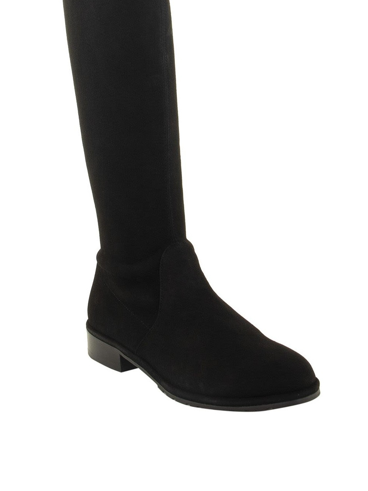 Boots Stuart Weitzman - Lowland stretch suede over the knee boots ...