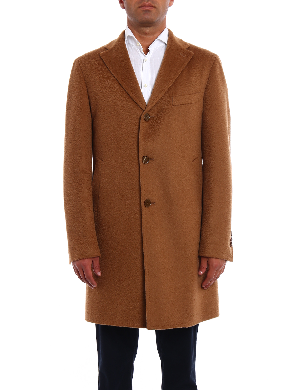 Short coats Tagliatore - Camel classic coat - 77UIC106A1085