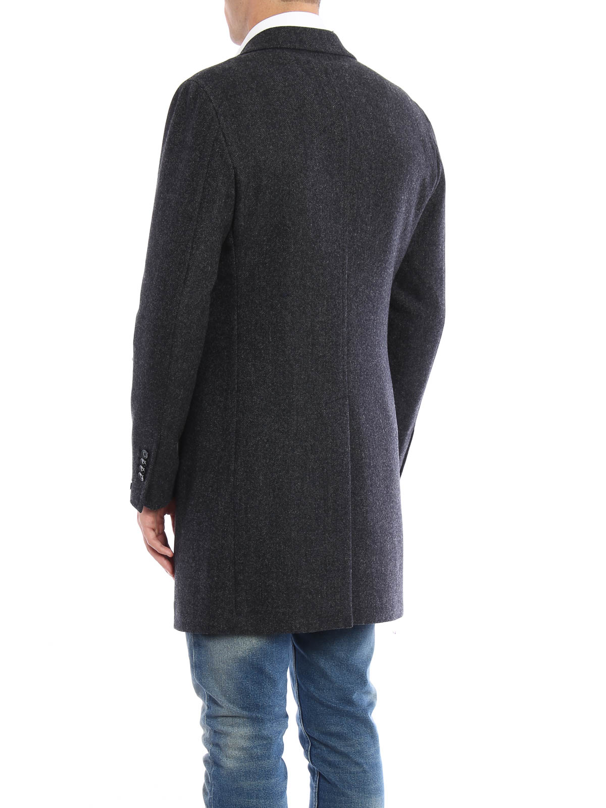 liatore ショートコート メンズ グレー ショートコート Csbm13x61ric054s3110