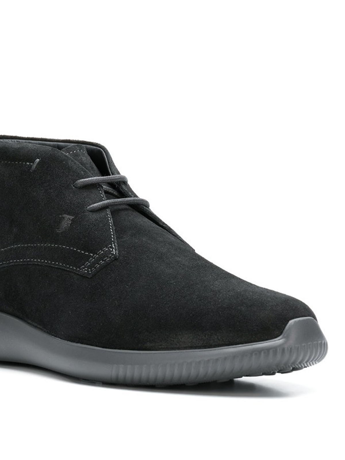 dark grey desert boots