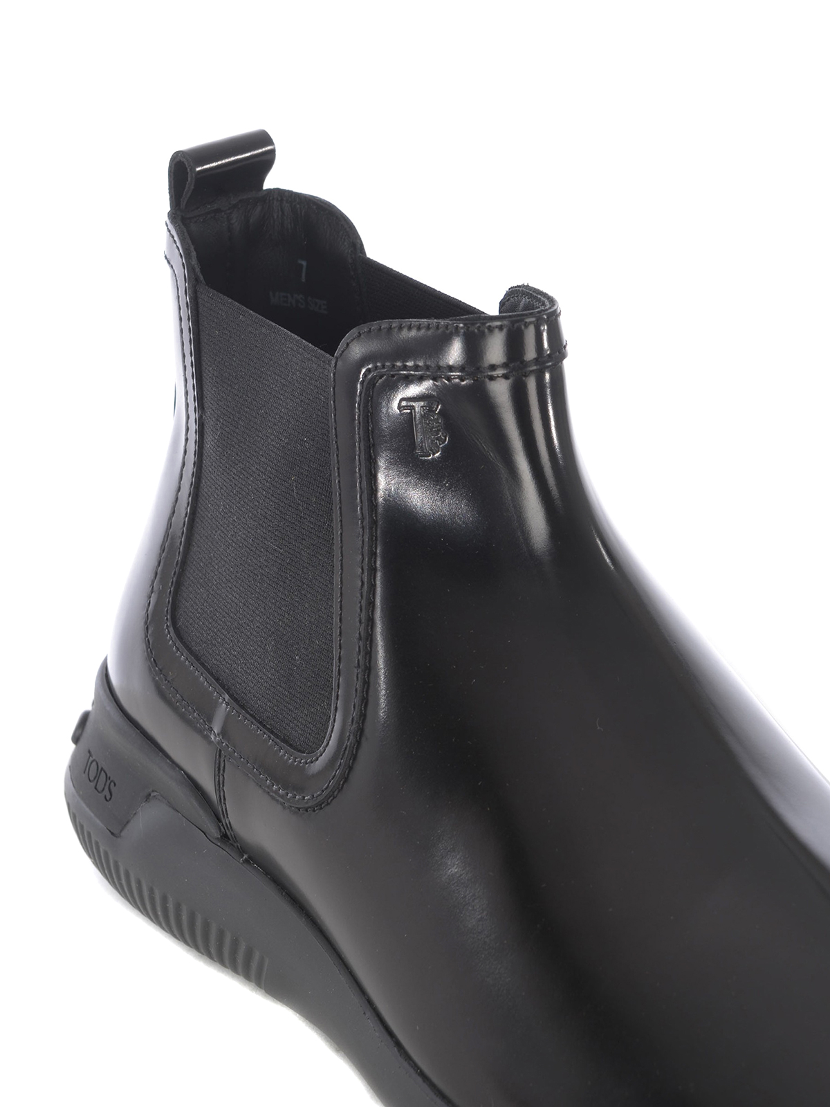 rubber sole ankle booties