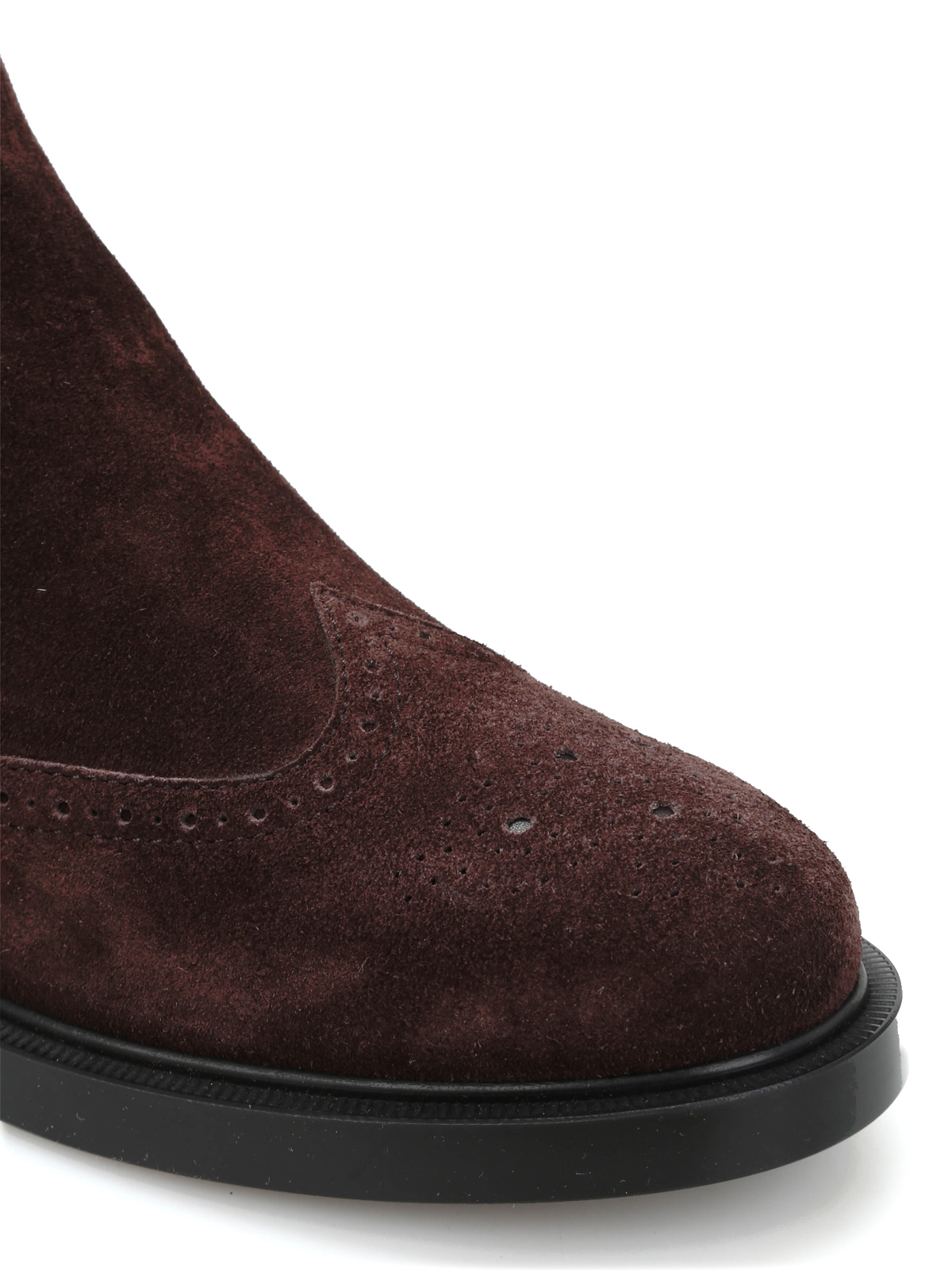 Suede brogue ankle boots - ankle boots 