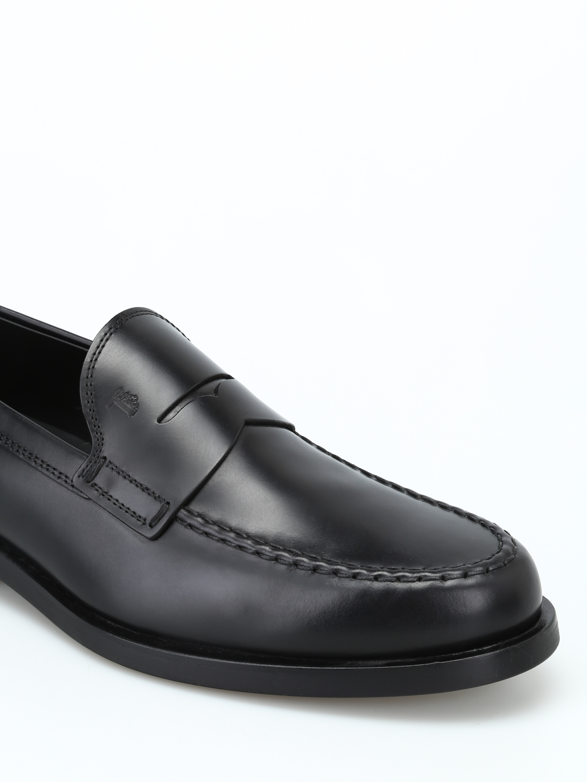 Brobrygge kryds liv Loafers & Slippers Tod's - Black leather formal loafers - XXM0ZF0Q920PLSB999