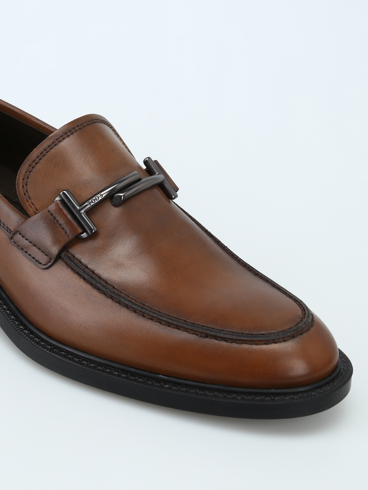 burnished loafers