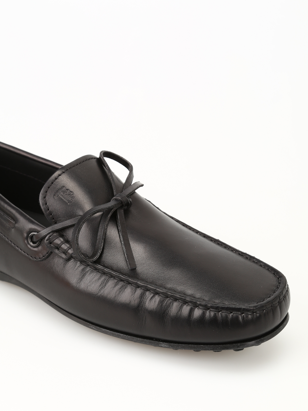 Wrok beproeving oppervlakte Loafers & Slippers Tod'S - City Gommino black leather loafers -  XXM0LR00051D90B999