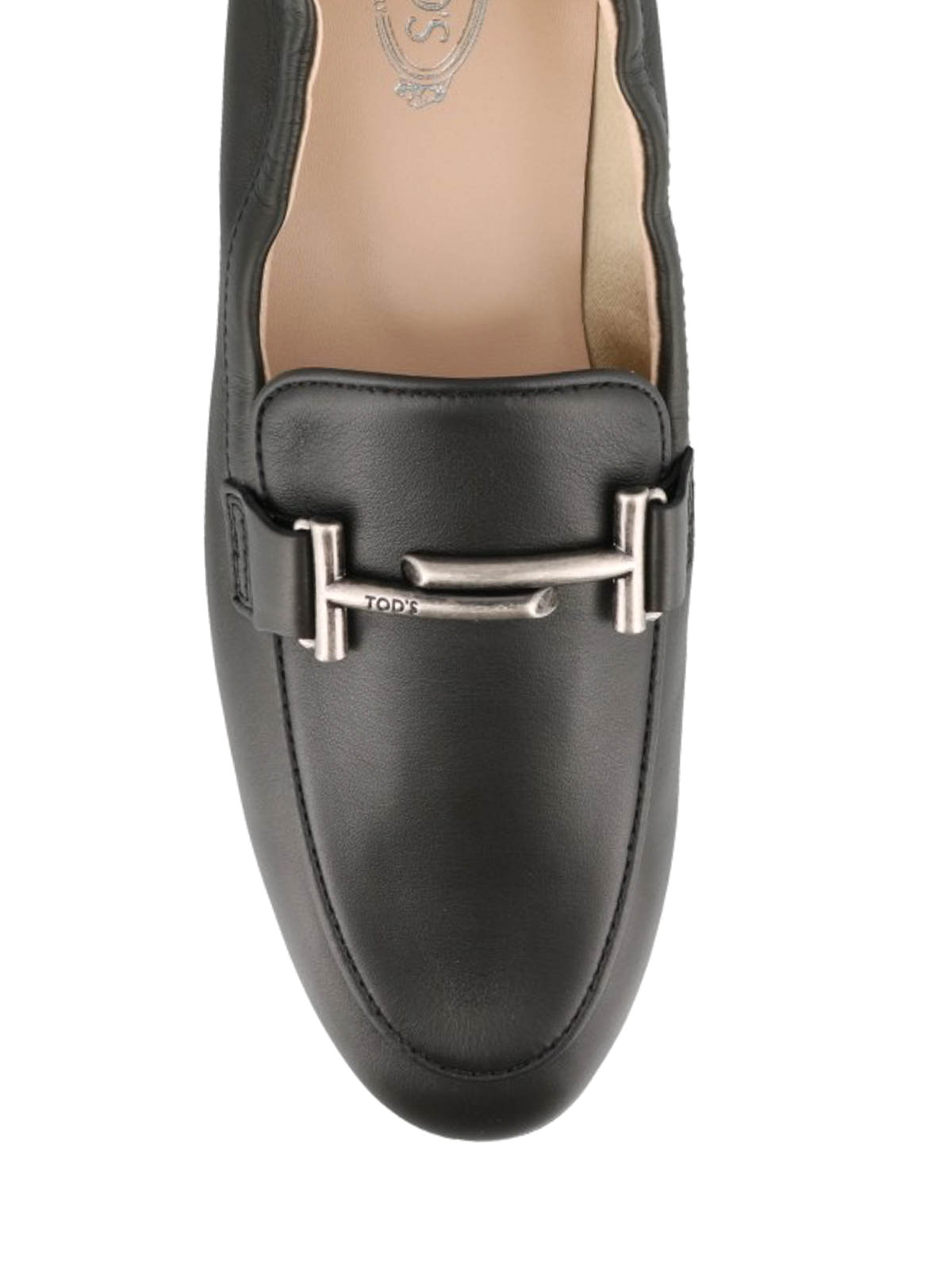 tod's double t loafers