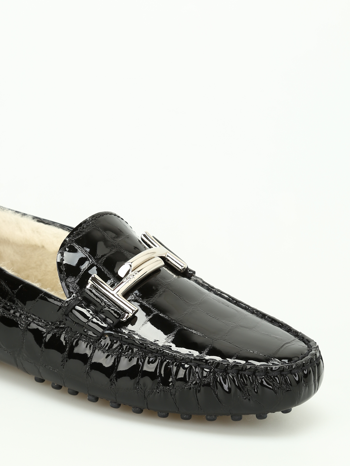 Loafers & Slippers Tod'S - Double T fur lined loafers 