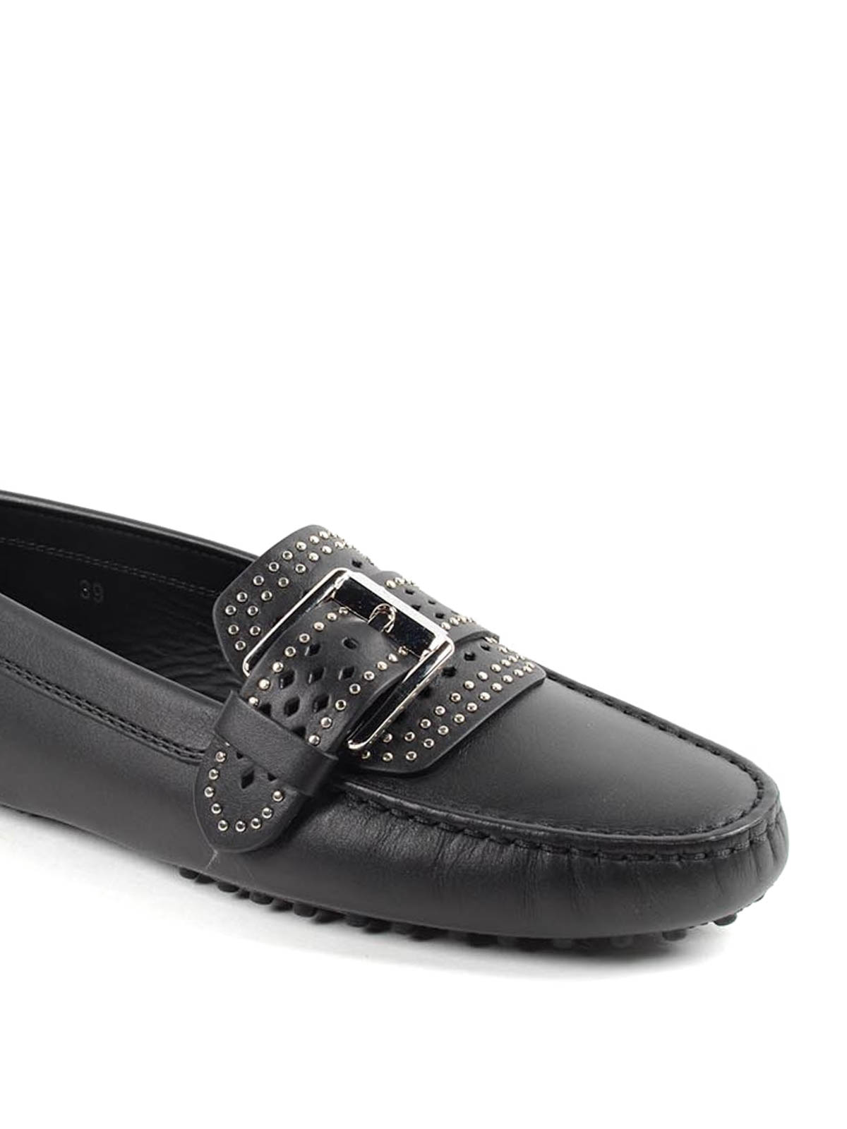 tod's studded loafers