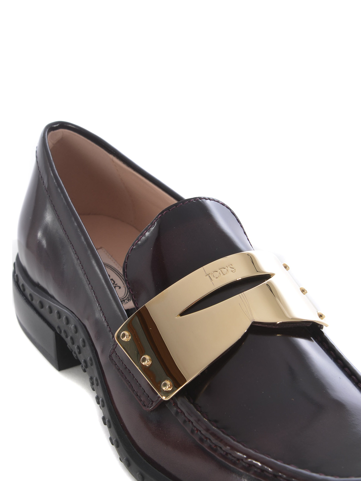 tods loafers in leather