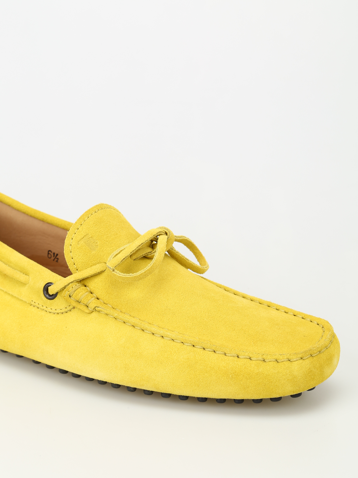 tod's yellow loafers