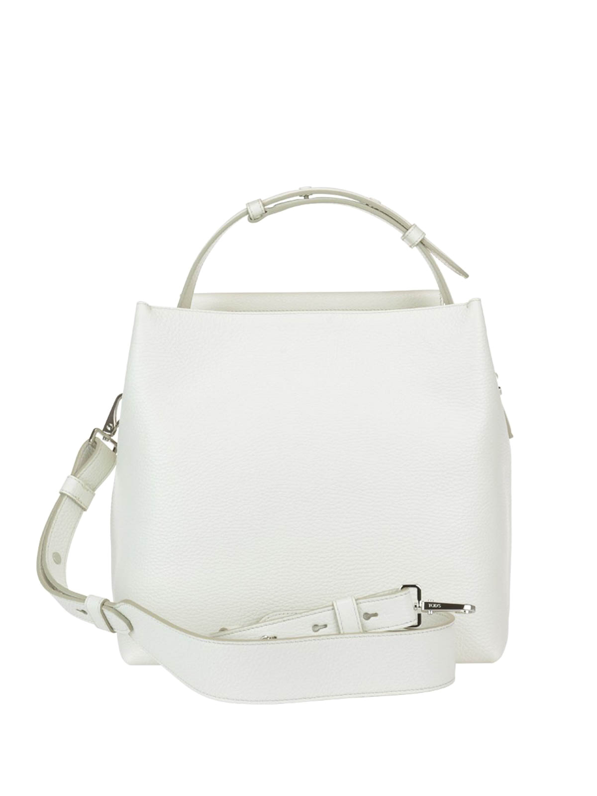 small white shoulder handbag