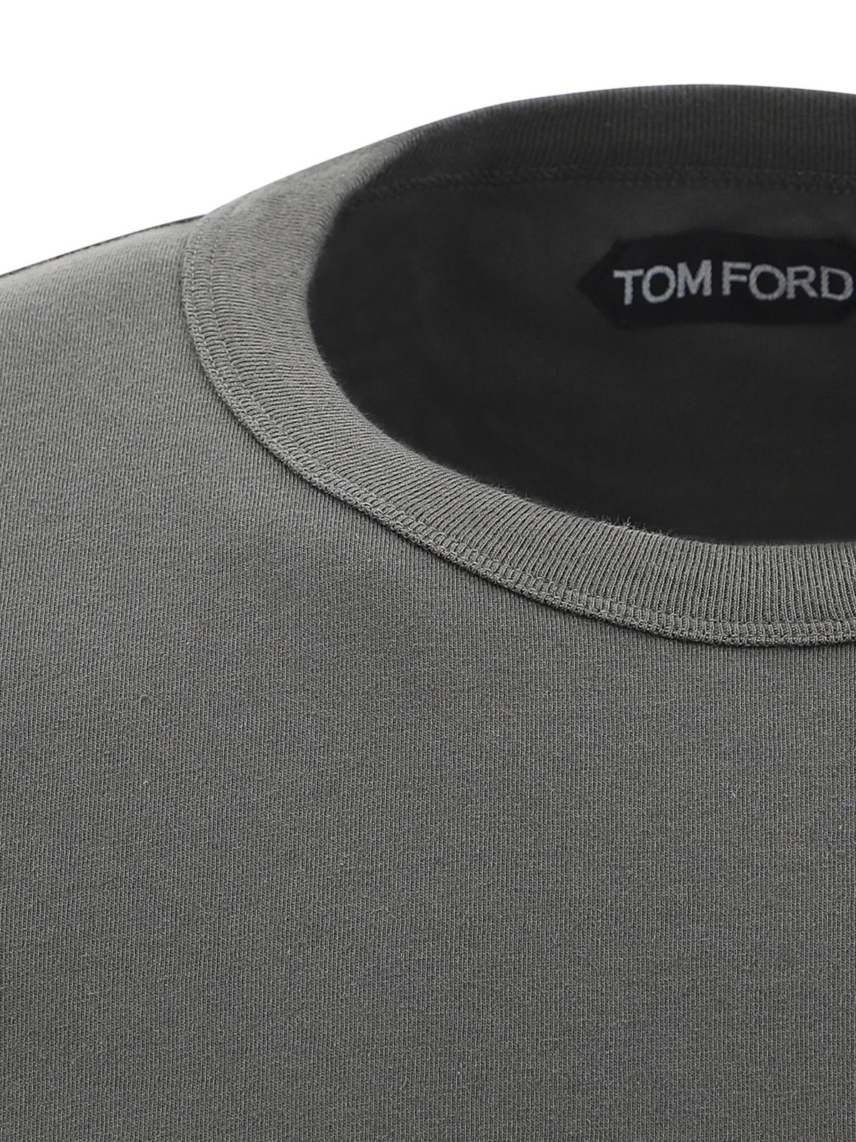 T-shirts Tom Ford - Patch pocket cotton T-shirt - BU402TFJ902V07