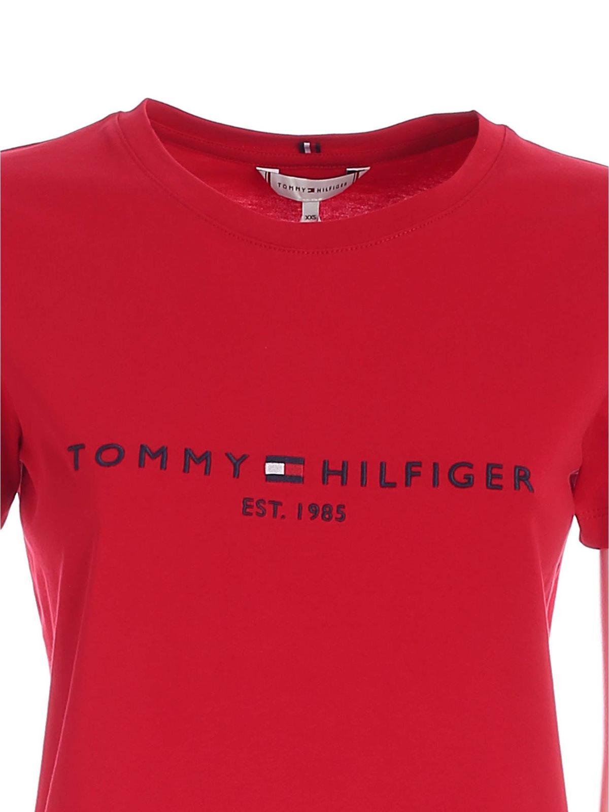 red tommy top