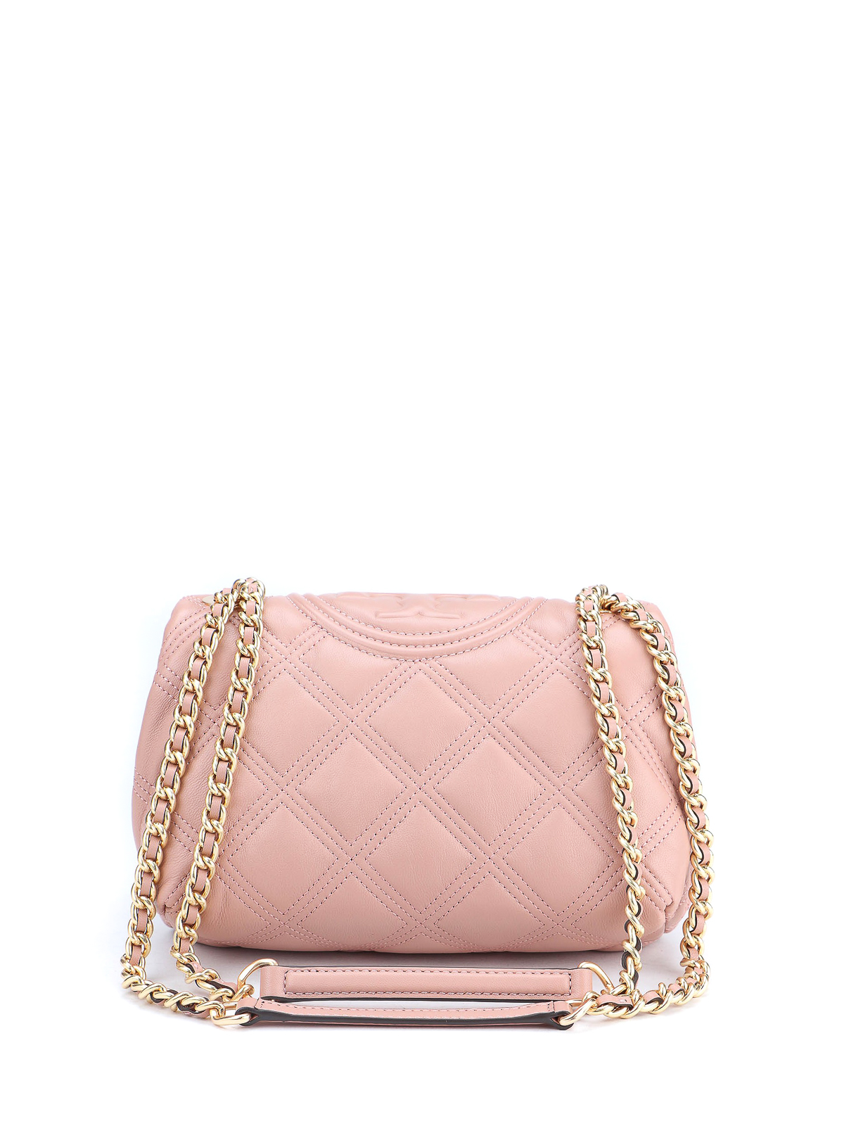 Light pink Tory Burch crossbody purse 
