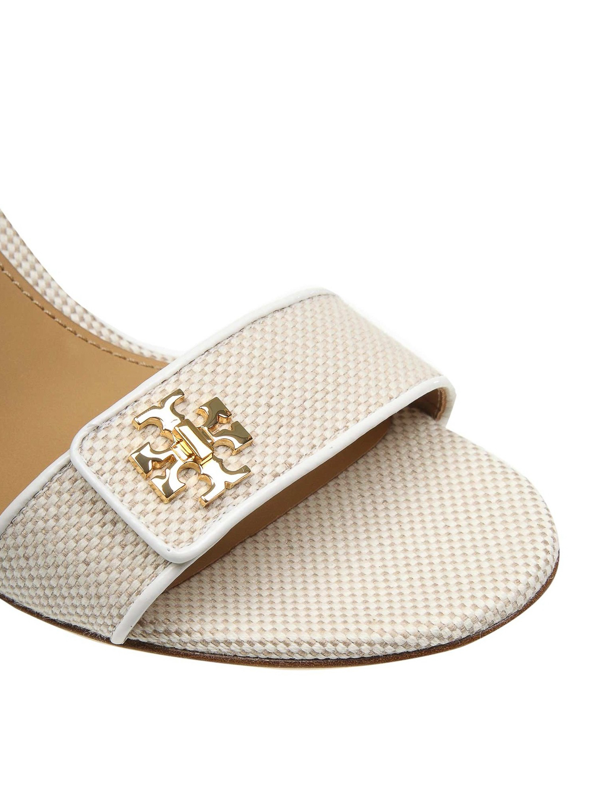 Tory Burch - Kira canvas and leather 
