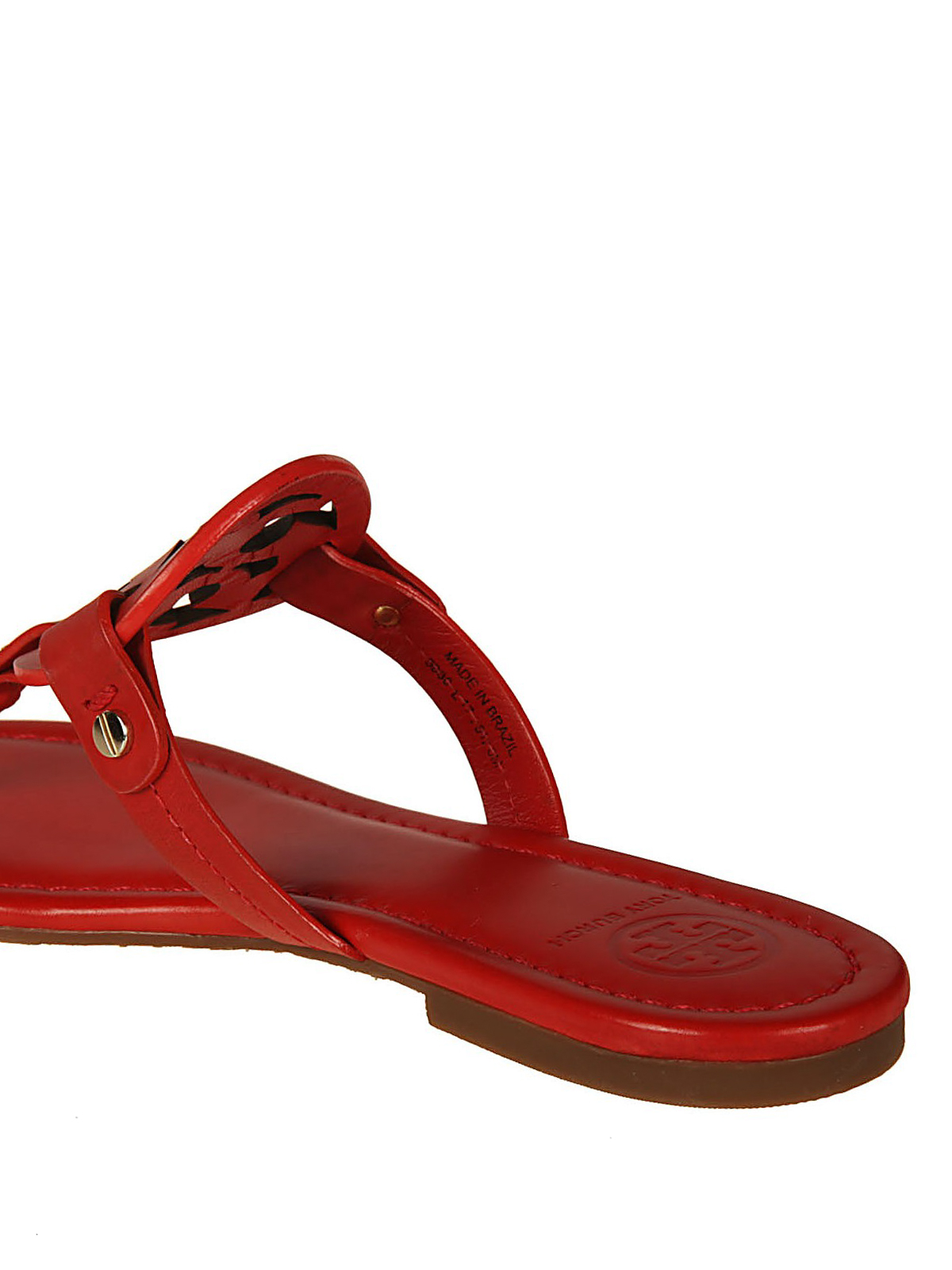 NEW Tory Burch Miller Sandals - Red 