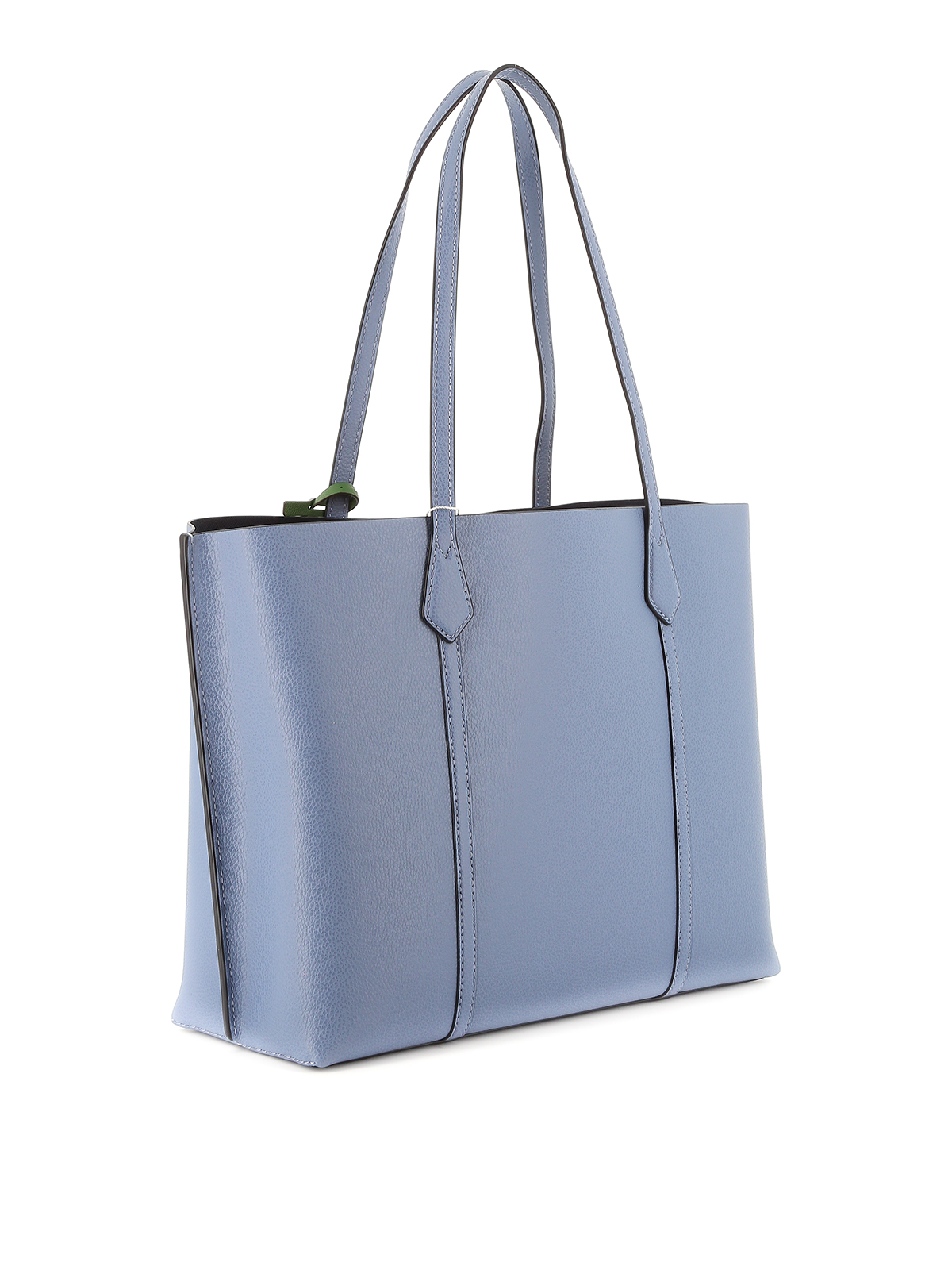 tory burch perry tote light blue