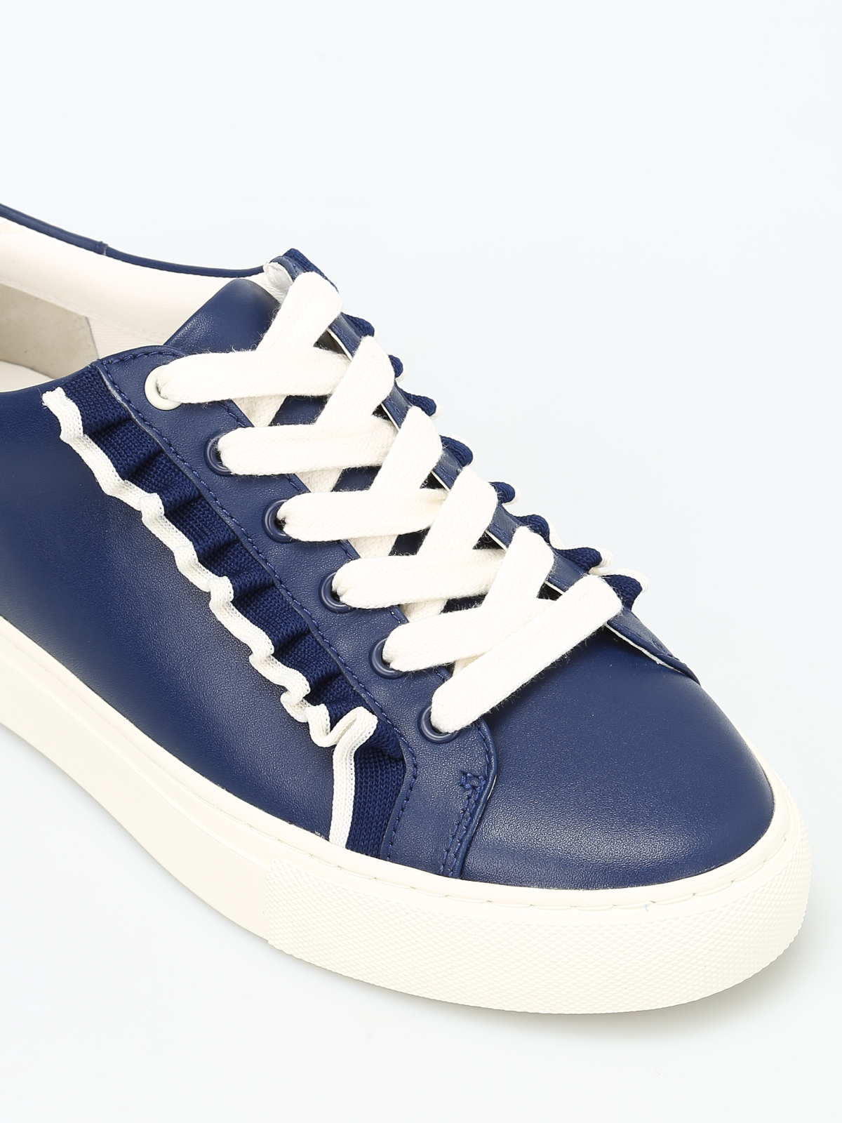Trainers Tory Burch - Ruffle leather sneakers - 36558400 | iKRIX.com