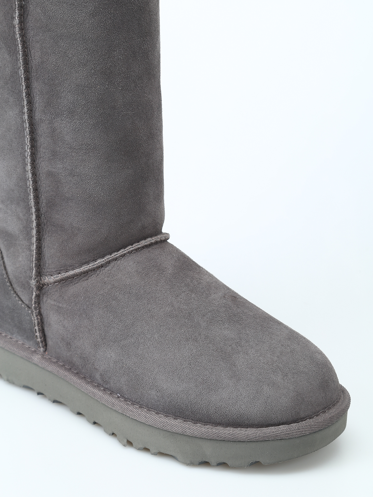 grey fur ugg boots