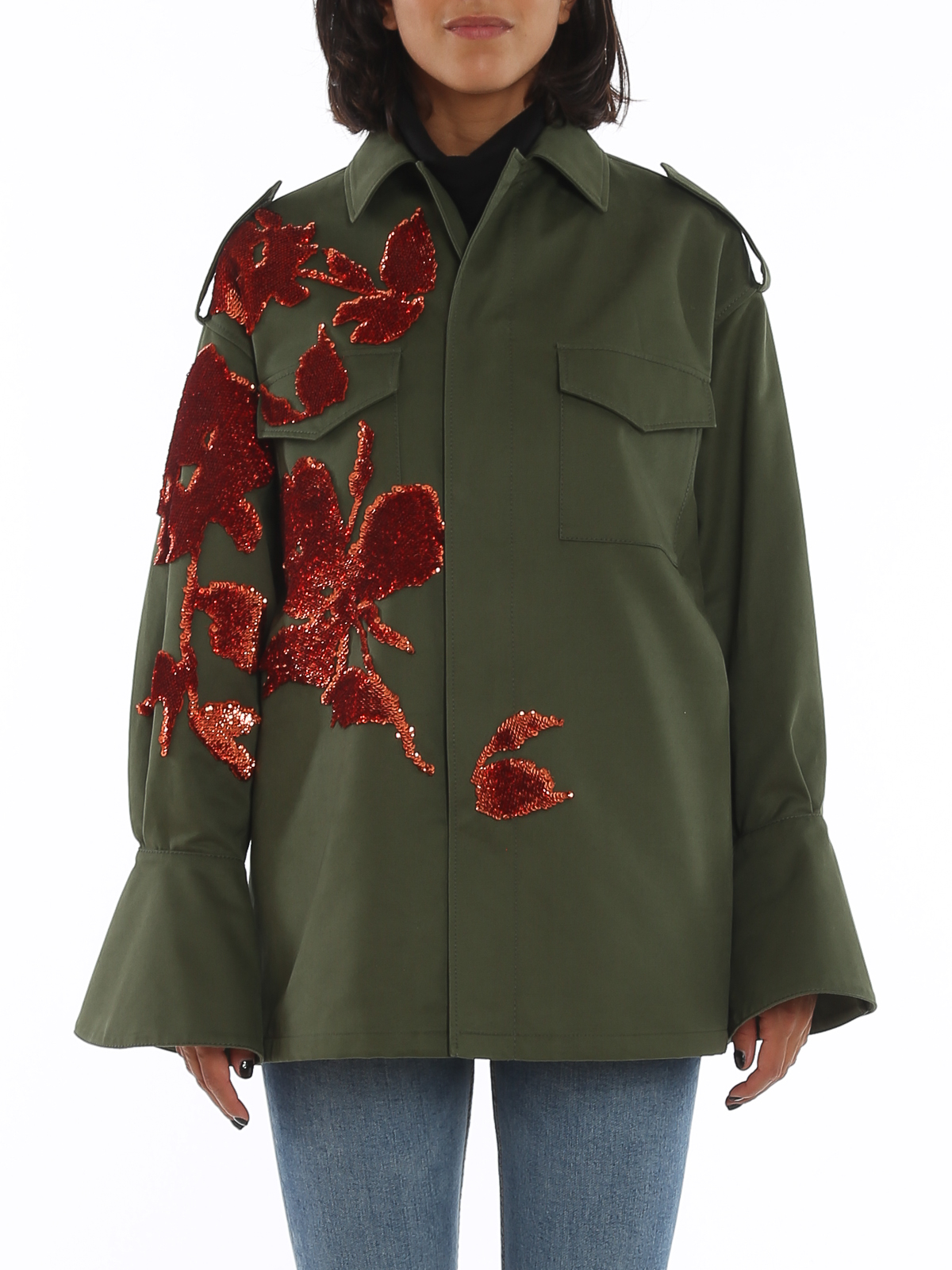valentino embroidered jacket