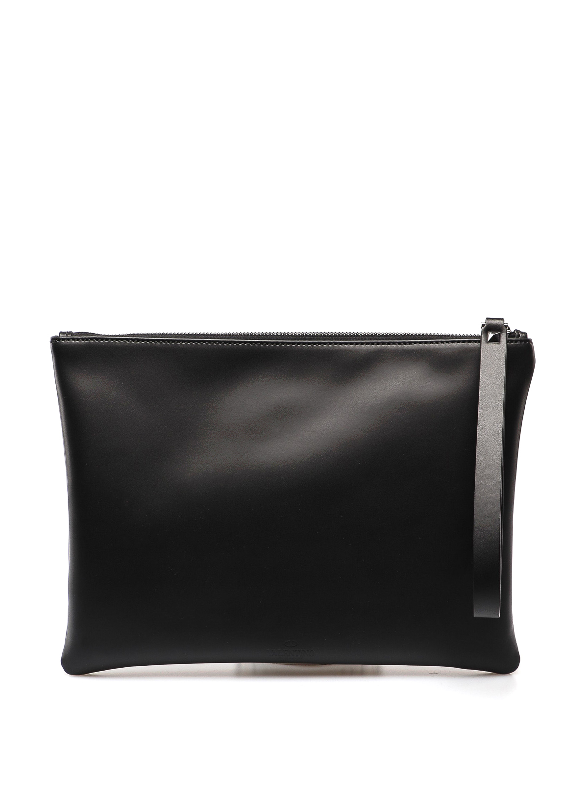 valentino leather pouch