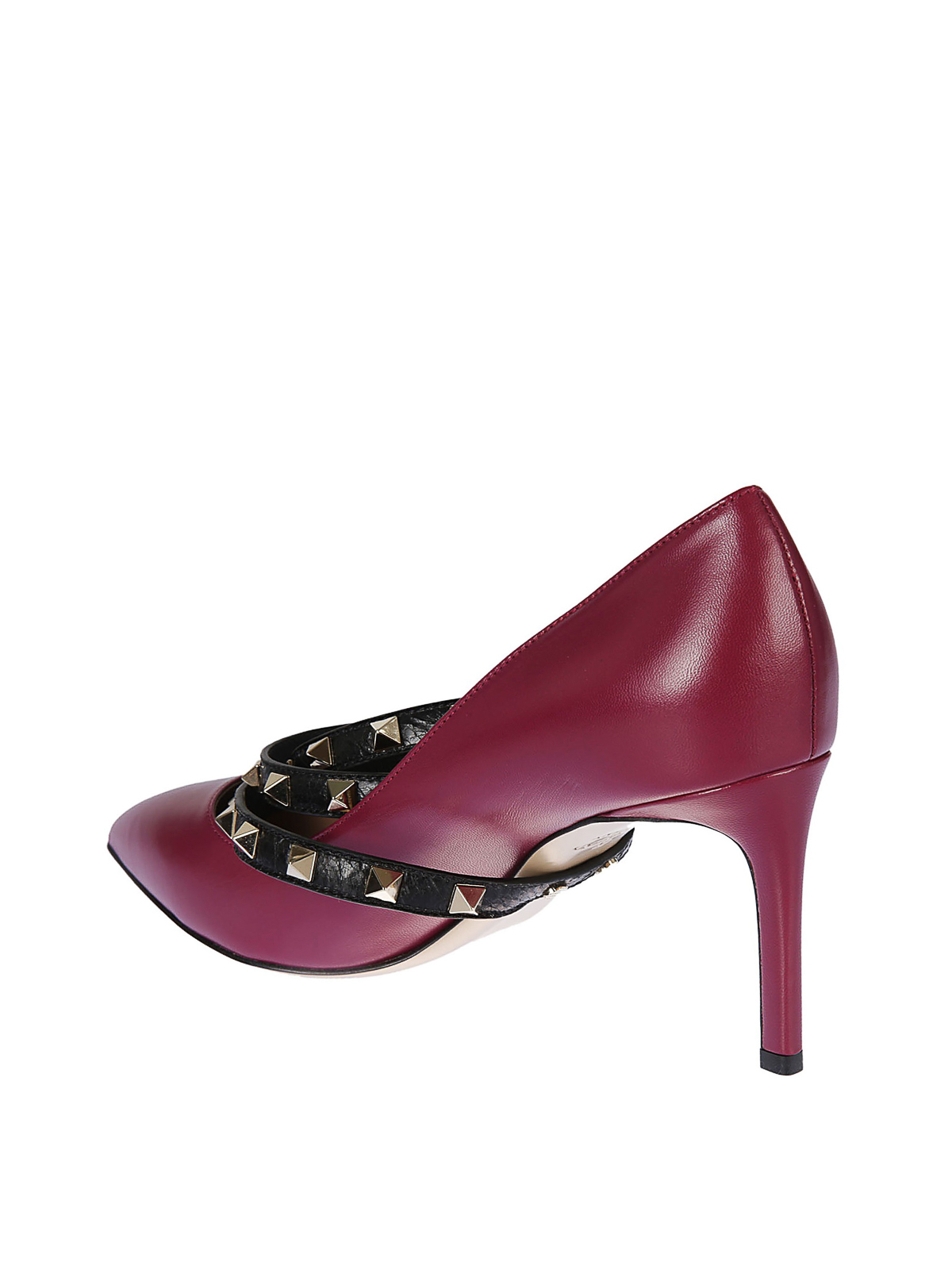 valentino garavani studwrap leather pumps