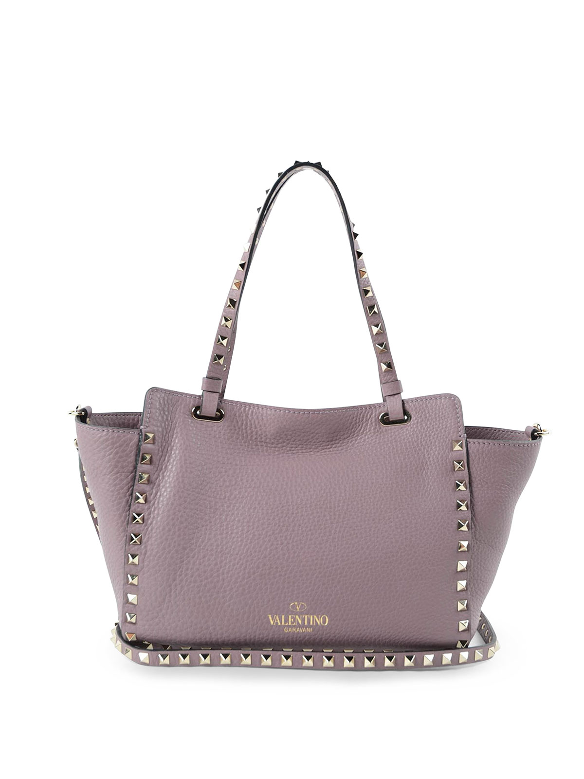 valentino garavani rockstud small tote bag