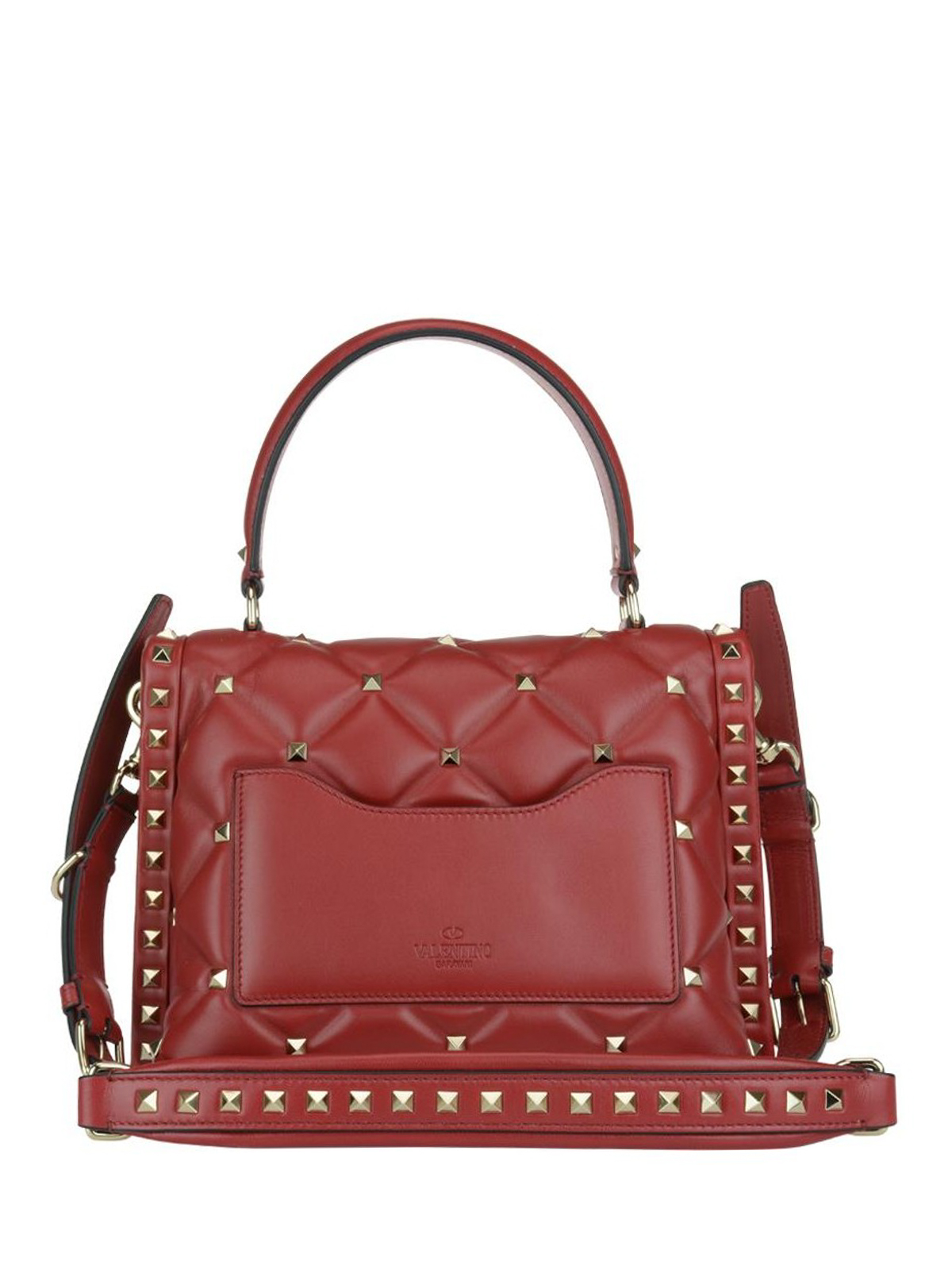 medium candystud nappa leather handbolsa