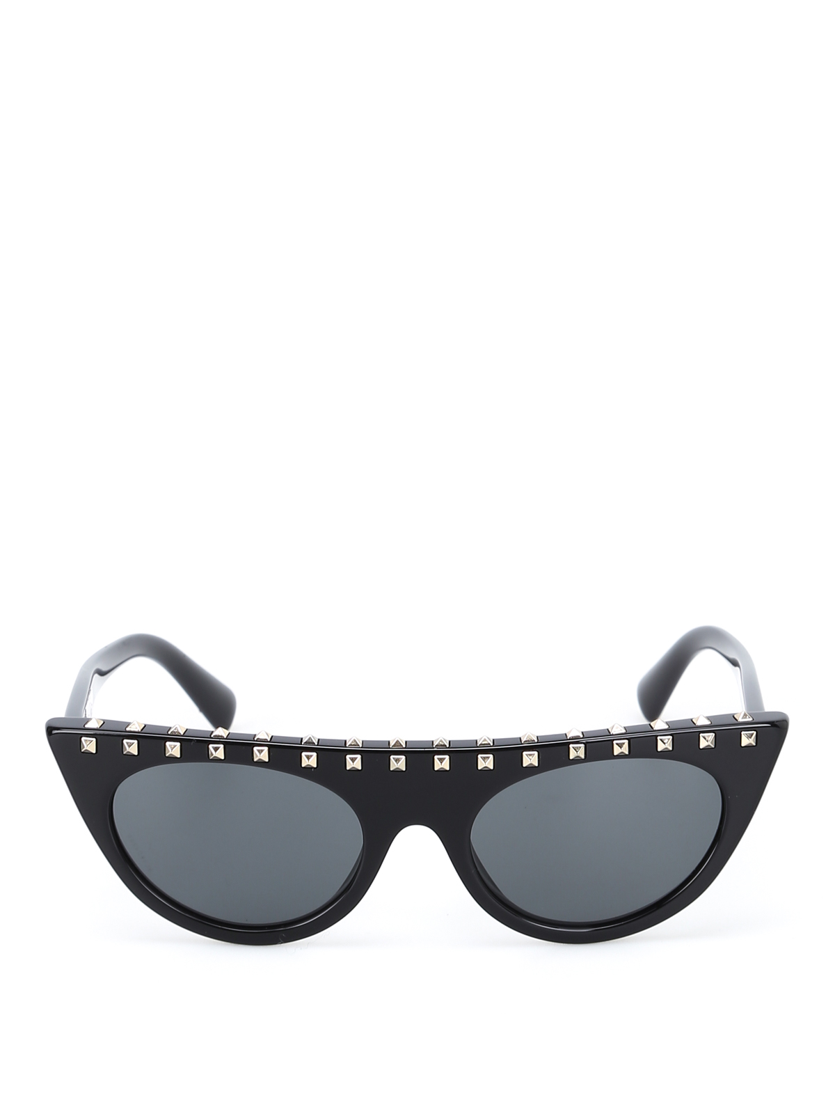Sunglasses Valentino Garavani - Stud embellished black sunglasses ...