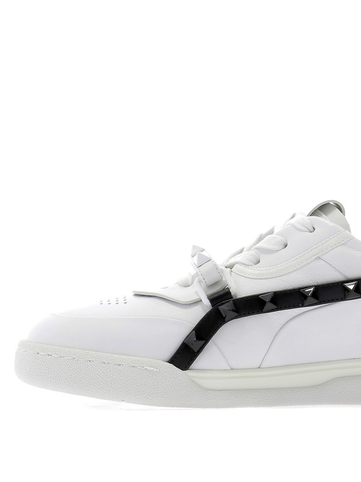 valentino white and black sneakers