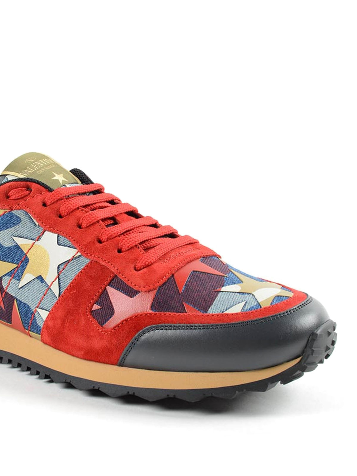 valentino trainers stars