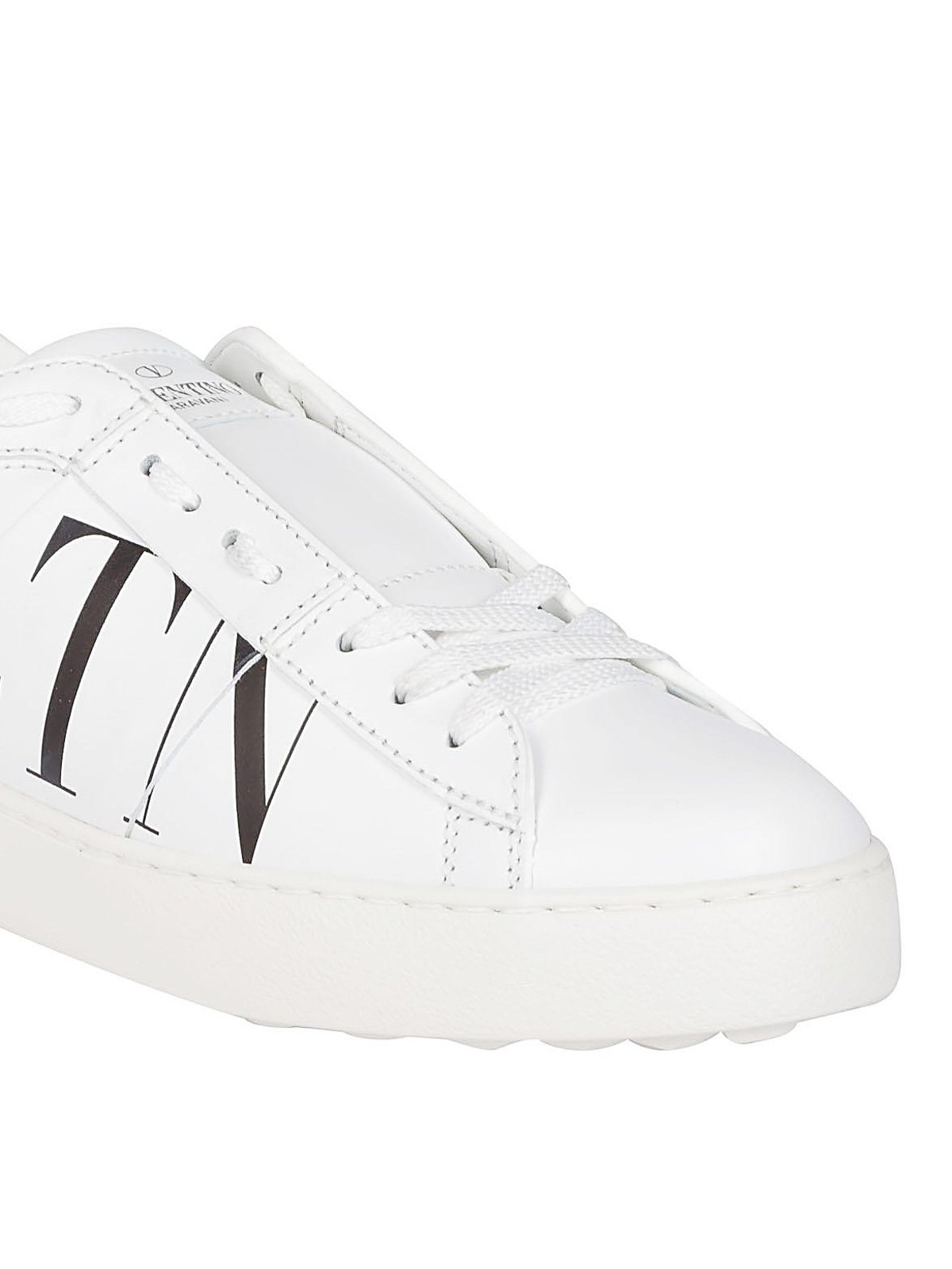 vltn white sneakers