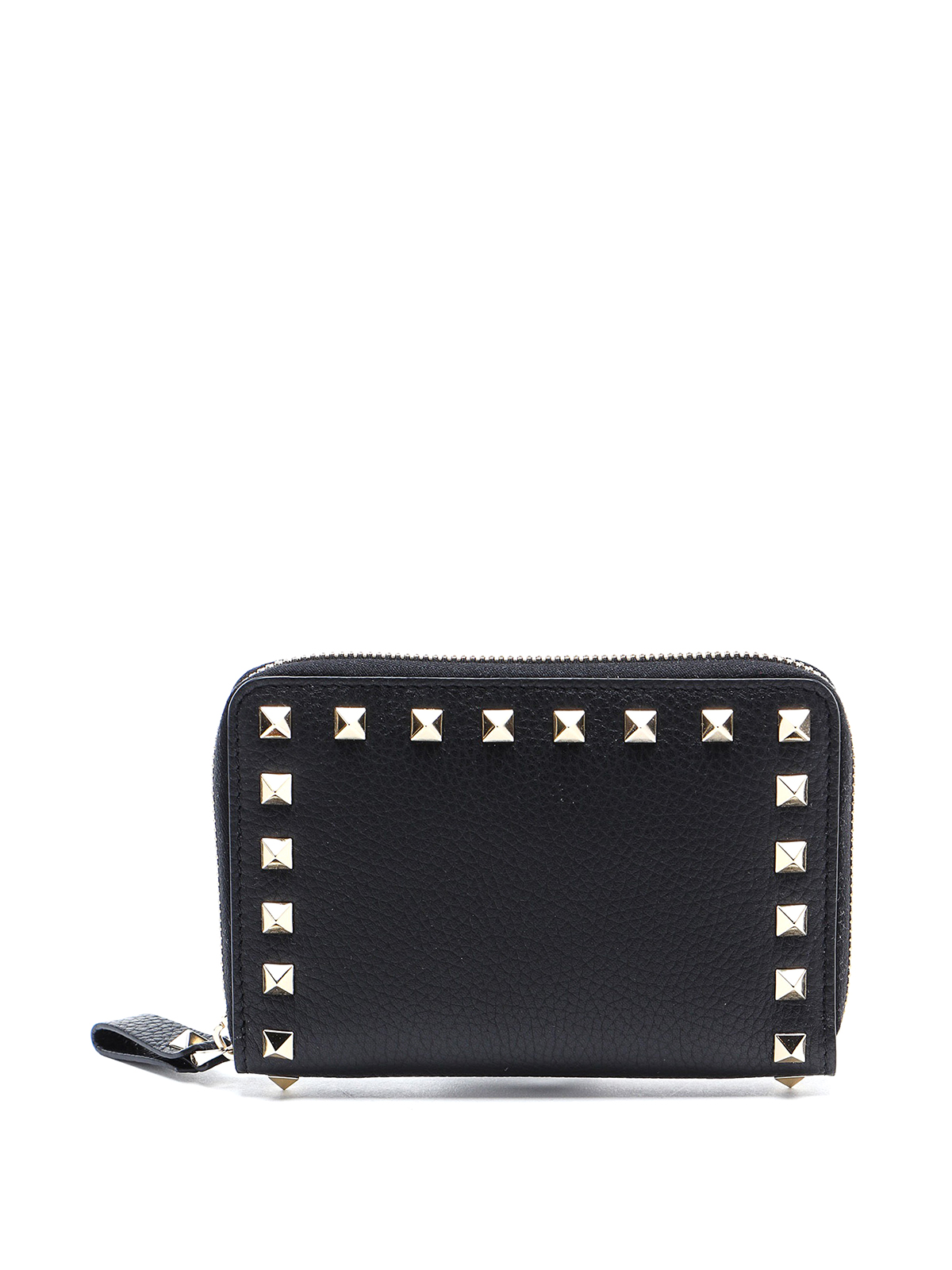 Wallets & purses Valentino Garavani - Rockstud zip-around black 