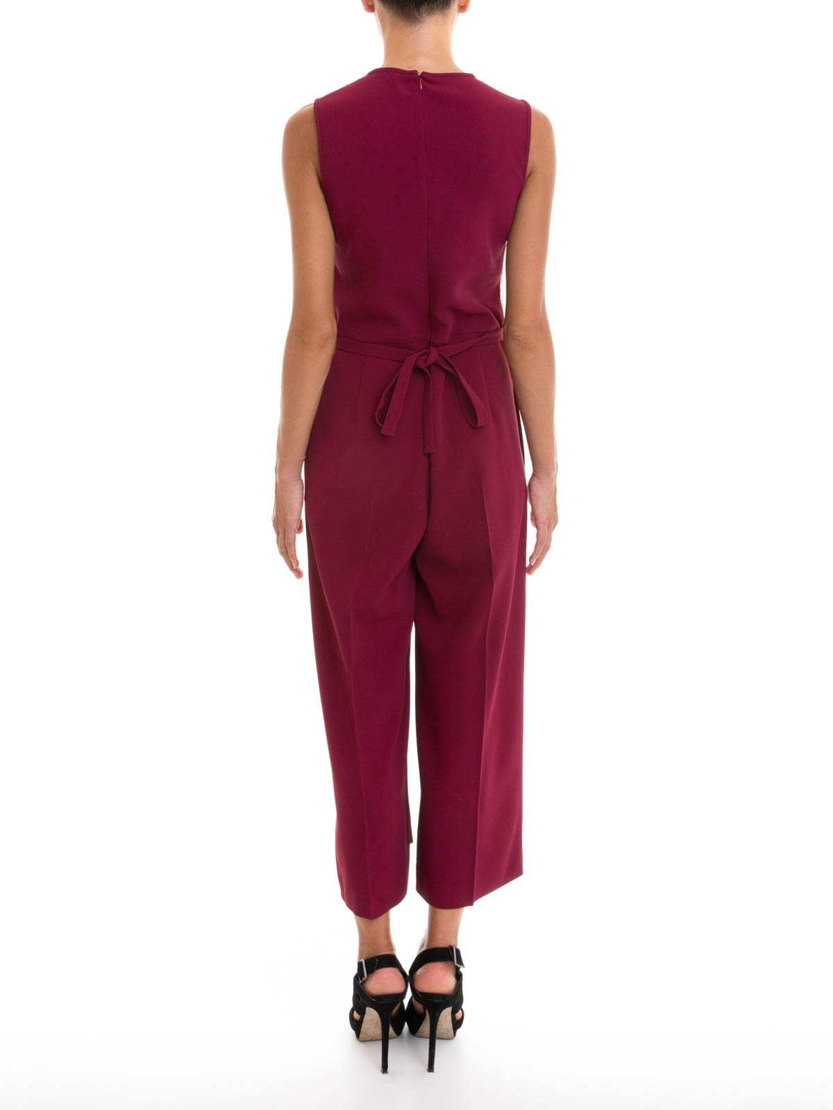 Jumpsuits Valentino Red - Knitted stretch jumpsuit - LR3VE0912FWAR0